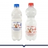 Flesjes water met kerst etiket - 500 ml
