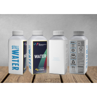 Water in pak met etiket - koolzuurvrij - 330 ml