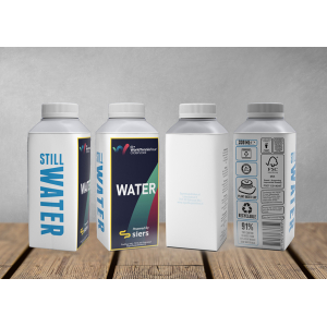 Water in pak met etiket - koolzuurvrij - 330 ml Water in pak met etiket - koolzuurvrij - 330 ml